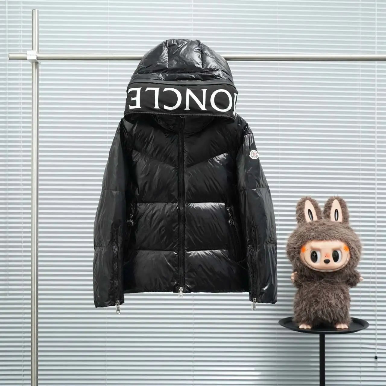 M0NCIe Huppe Black Down Jacket
