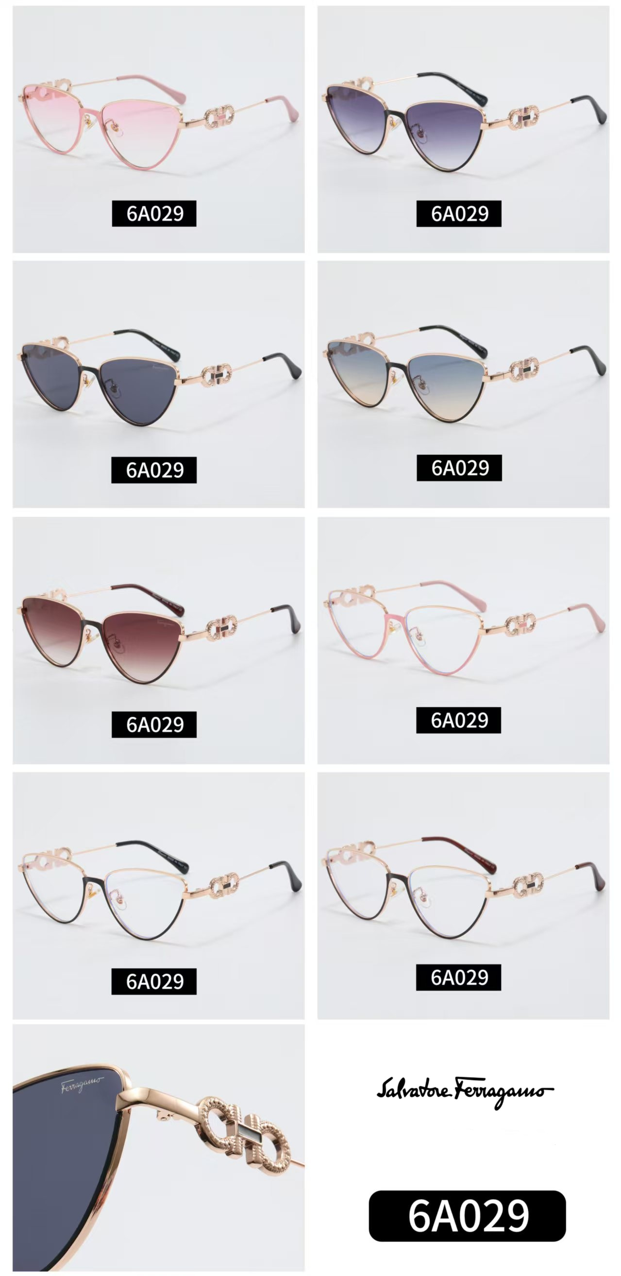 Salvatore Ferragamo Sunglasses QC photos
