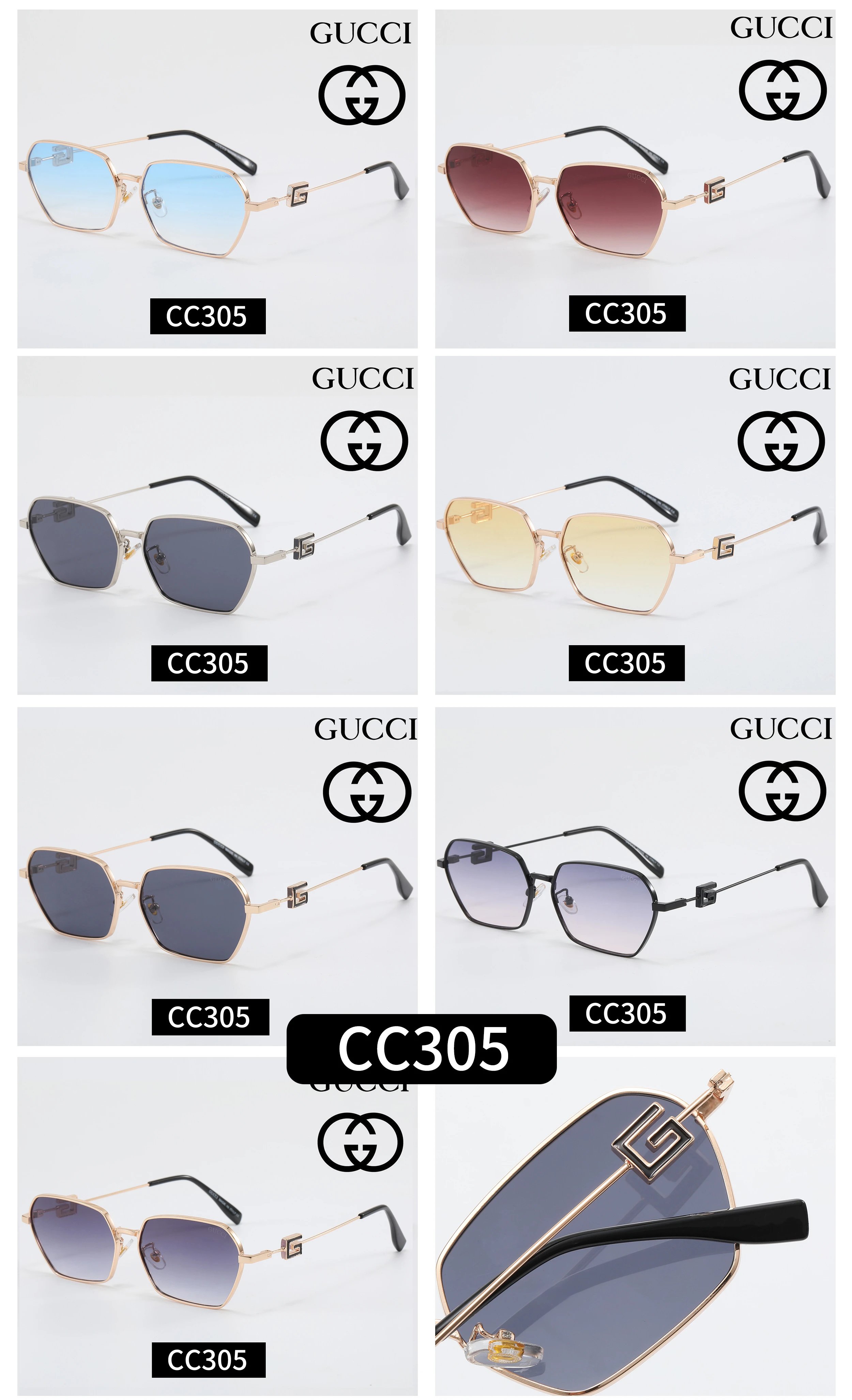 Gucci sunglasses QC photos