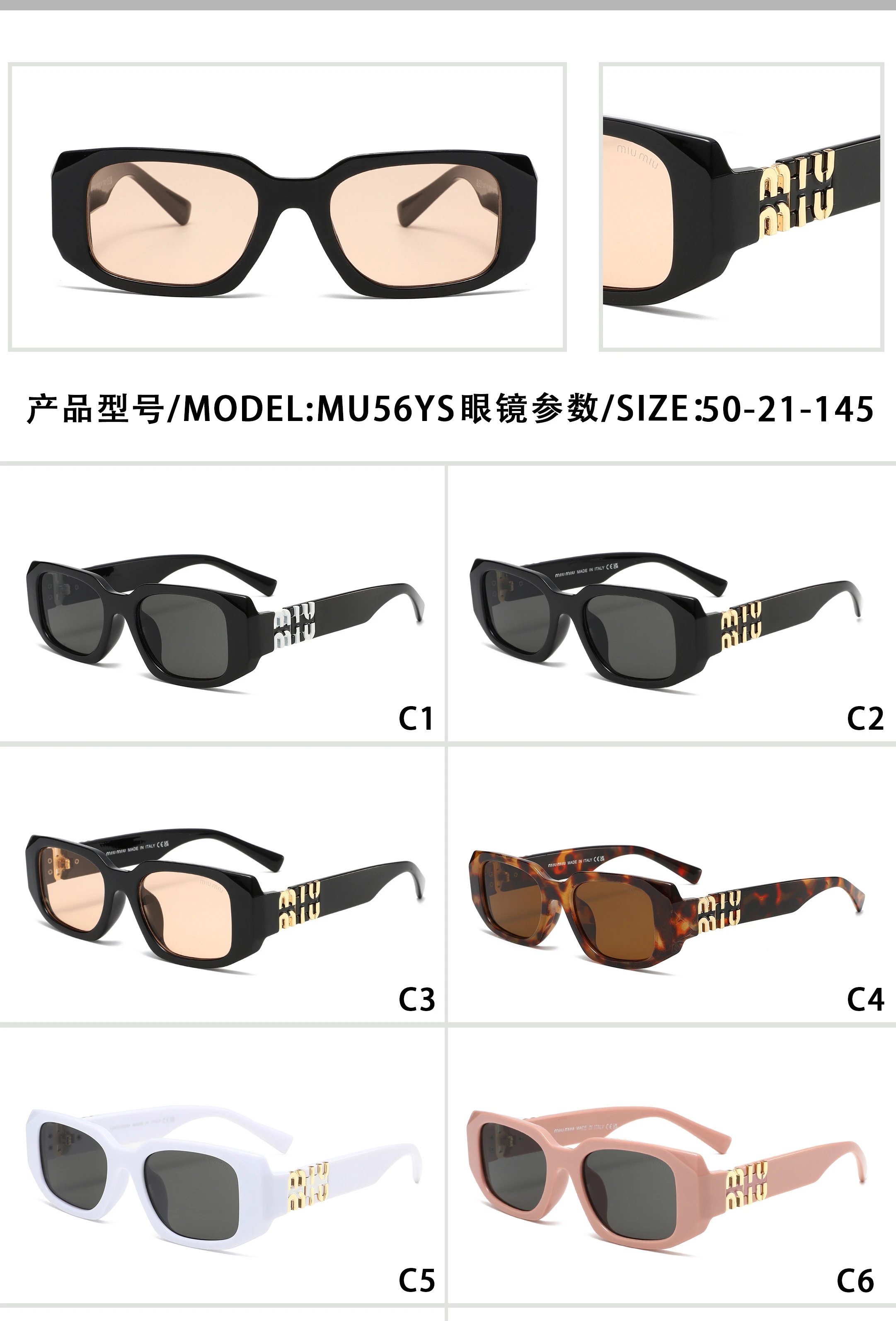 Miu Miu sunglasses QC photos