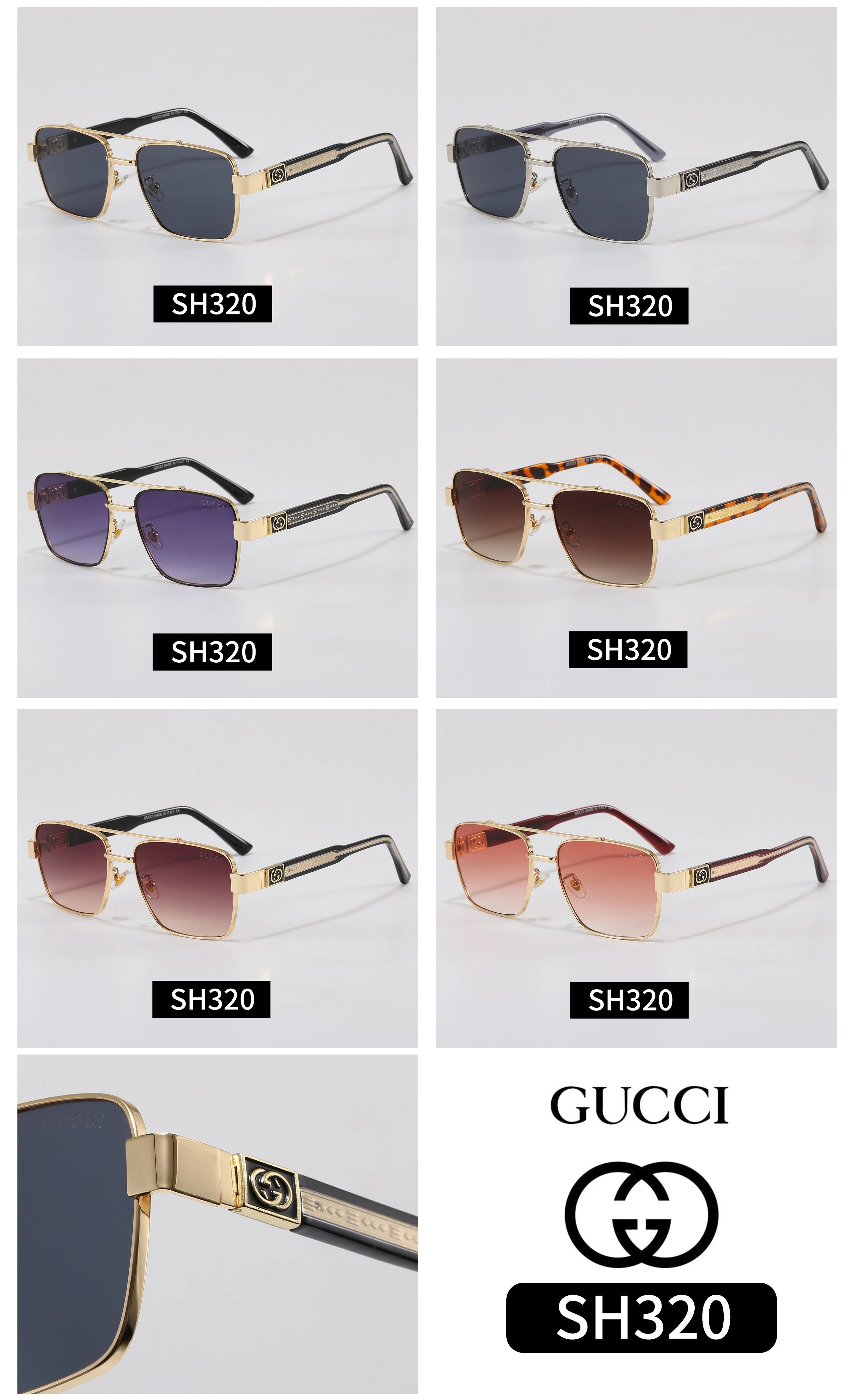 Gucci sunglasses QC photos