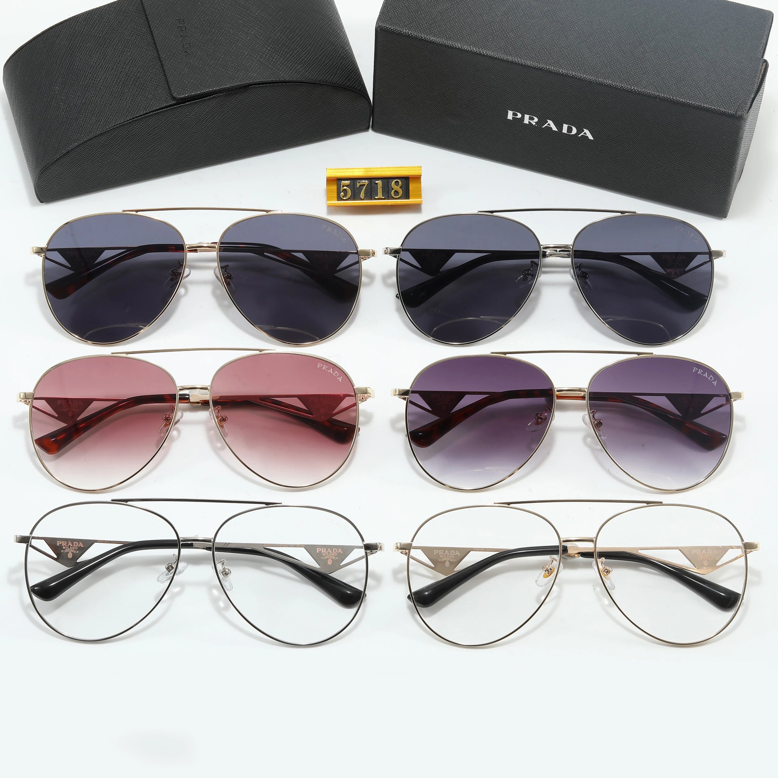 Prada aviator sunglasses QC photos