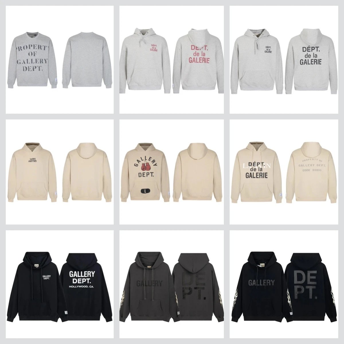 GALLERY DEPT. Hoodies [40 styl