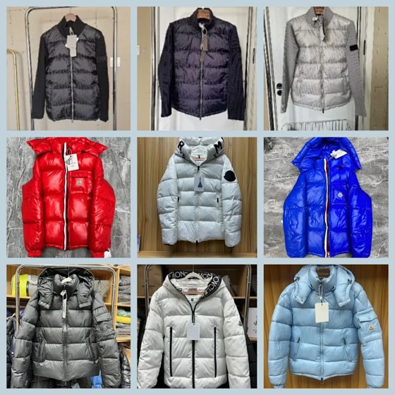 J-1 TOP Classic Fashion Trend Winter Warm Down Cotton Jacket for Men and Women Winter Coat/Vest