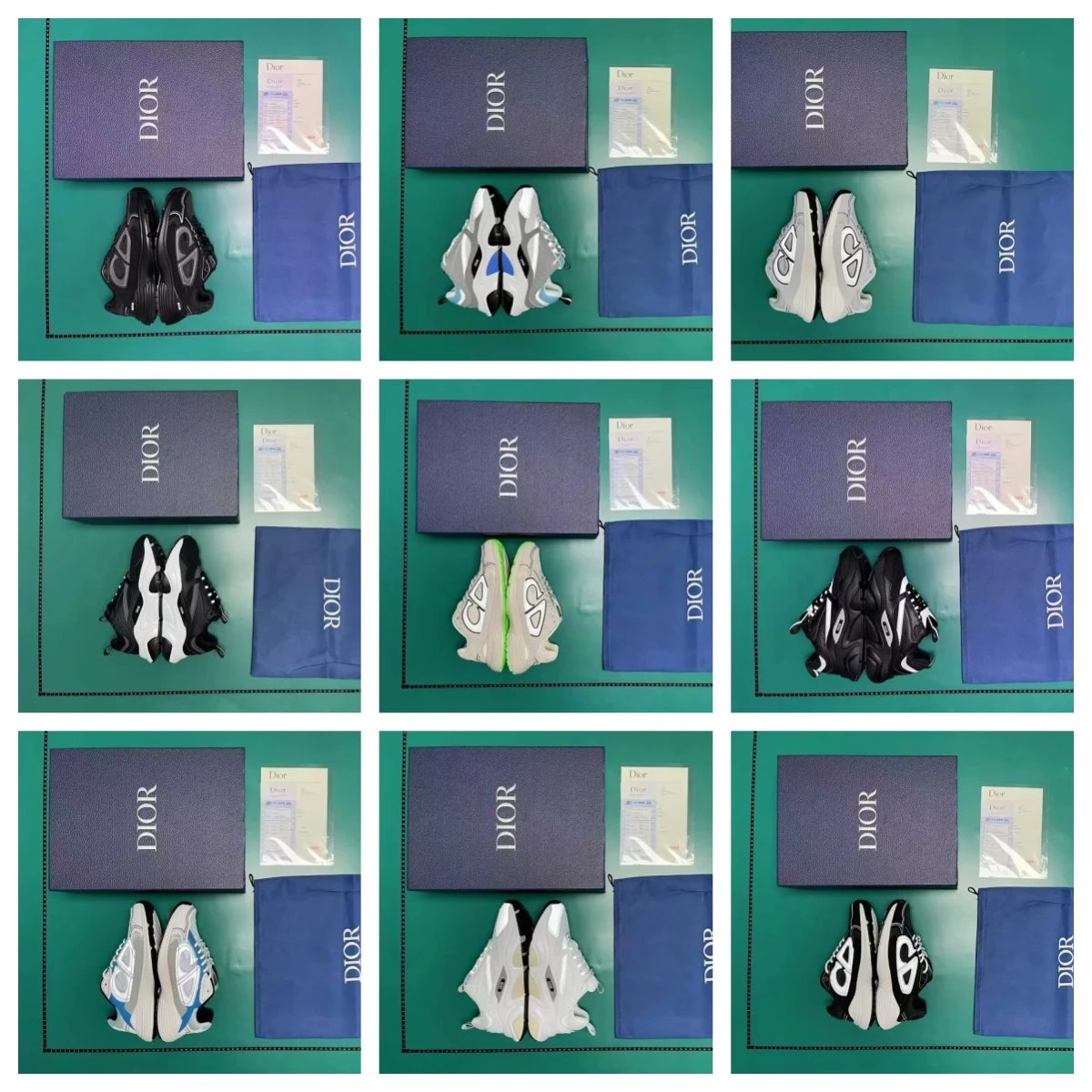 DIOR B22/B30 Sneakers [25 styl