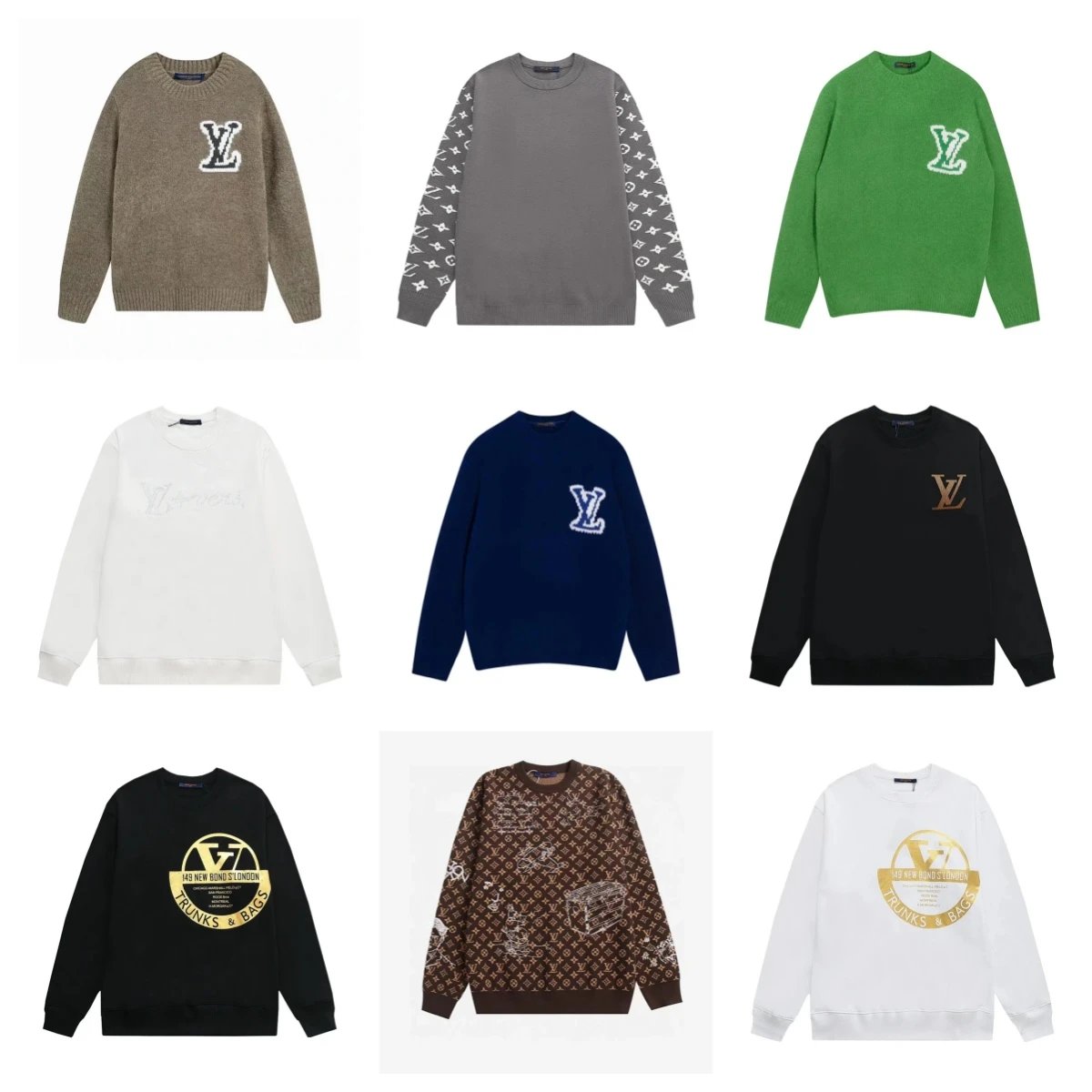 Louis Vuitton Monogram & Logo 