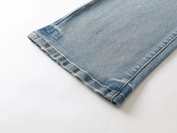 Design Distressed Black Slim Fit Jeans - 9