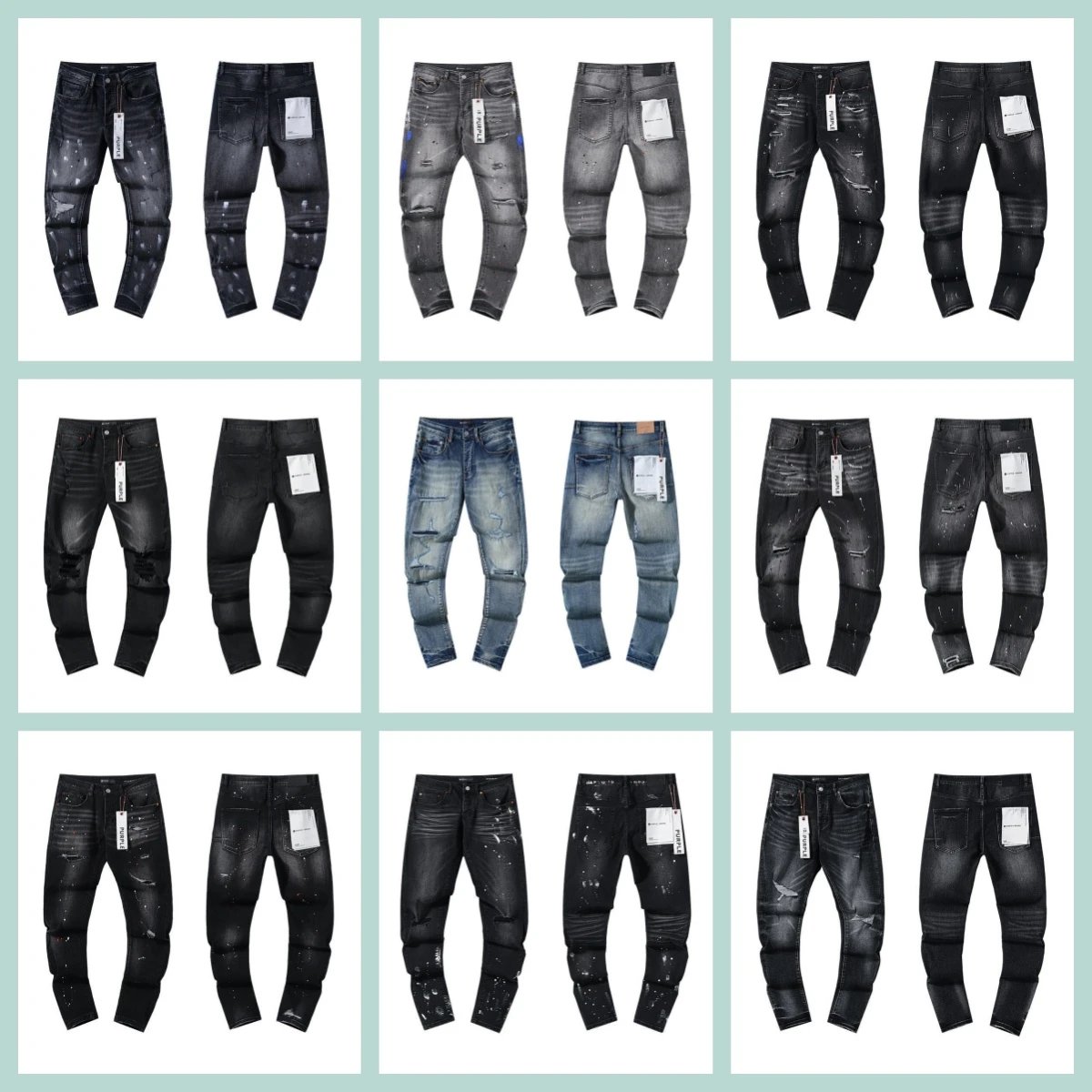 Purple Jeans [40 styles]