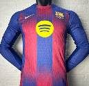 25-26 Player FC Barcelona Home Long Sleeve