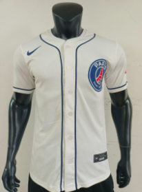 Retro Paris Saint-Germain Baseball Jersey