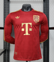 25-26 Player Bayern München Anniversary Edition Red Long Sleeve