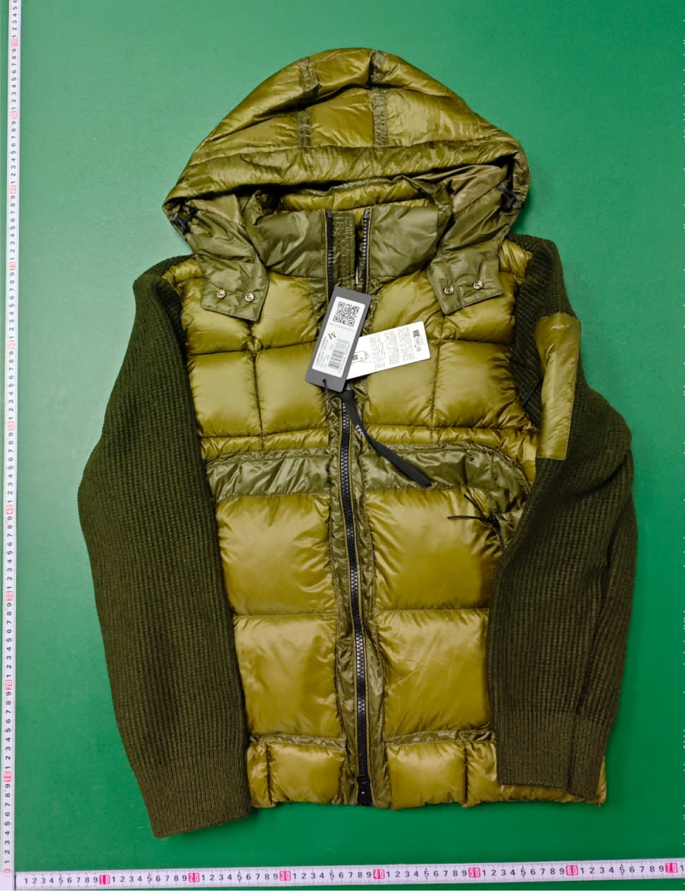 CP Splicing Down Jacket Deep Green