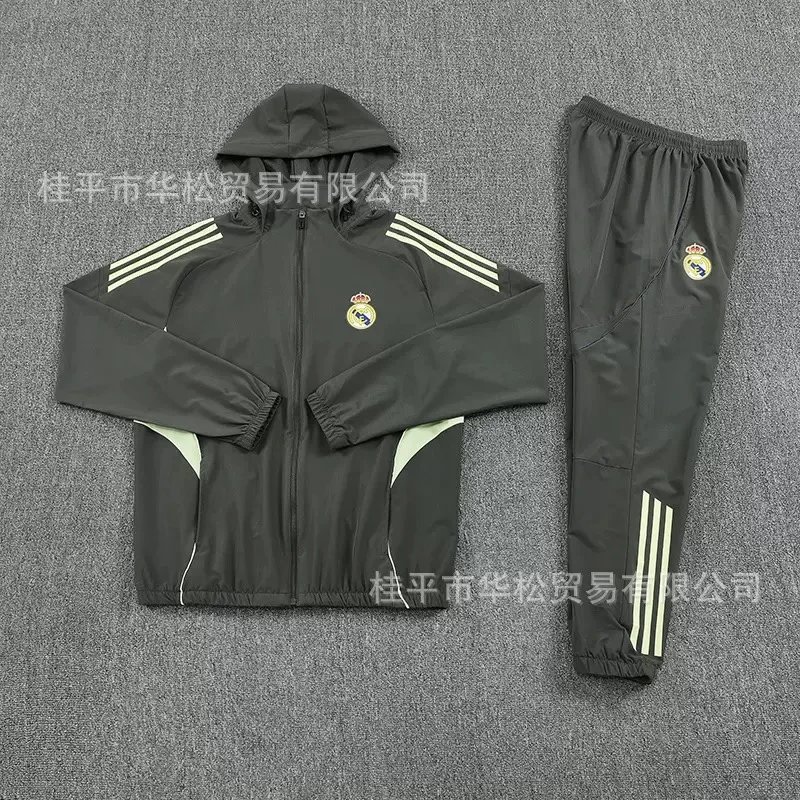 Hooded Real Madrid light green 2526