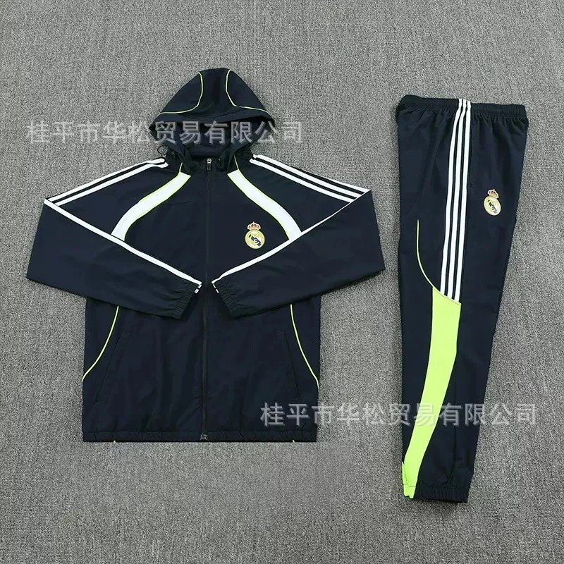 Hooded Real Madrid Royal Blue 2526