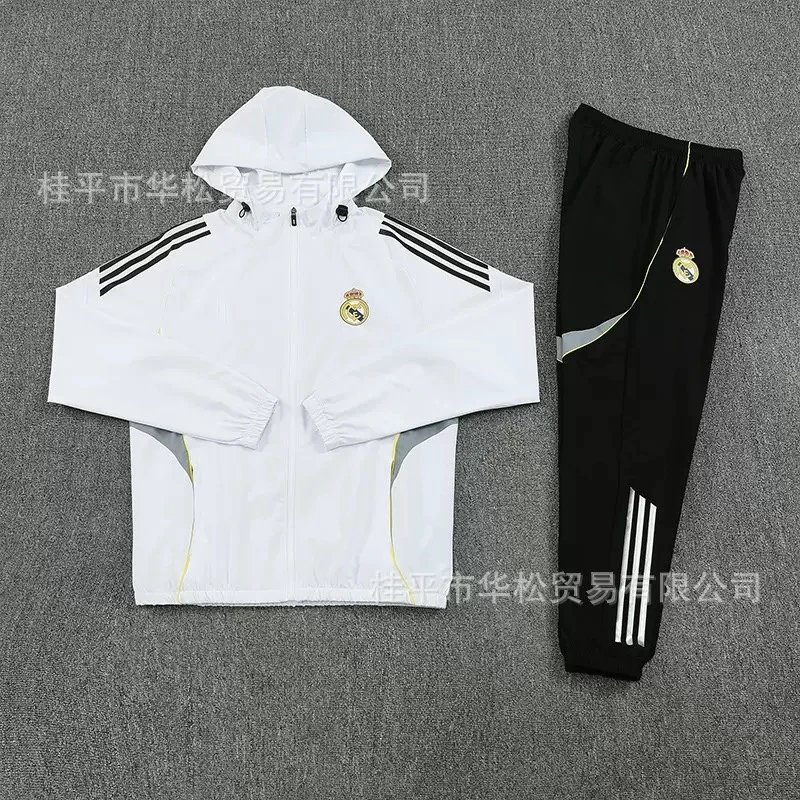Hooded Real Madrid White 2526