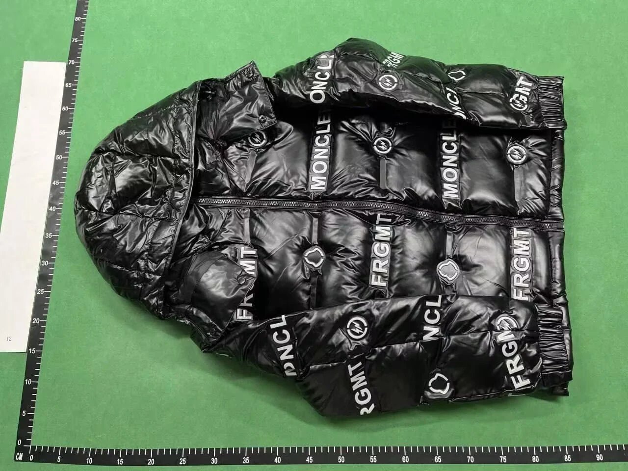 Lightning down jacket