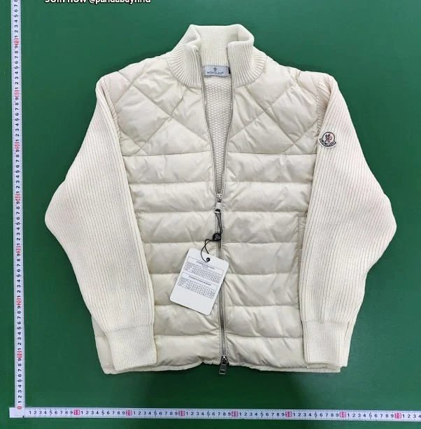 Down jacket, rice white