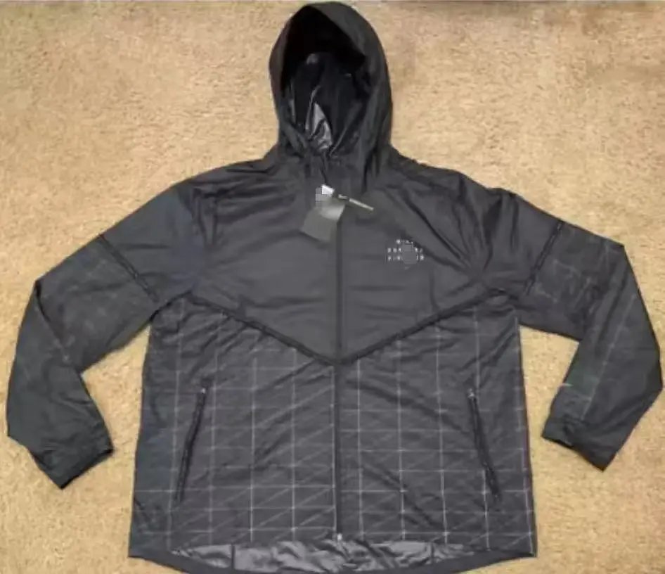 Unbranded Jackets Hooded zip-up sports jacket — 002 Black