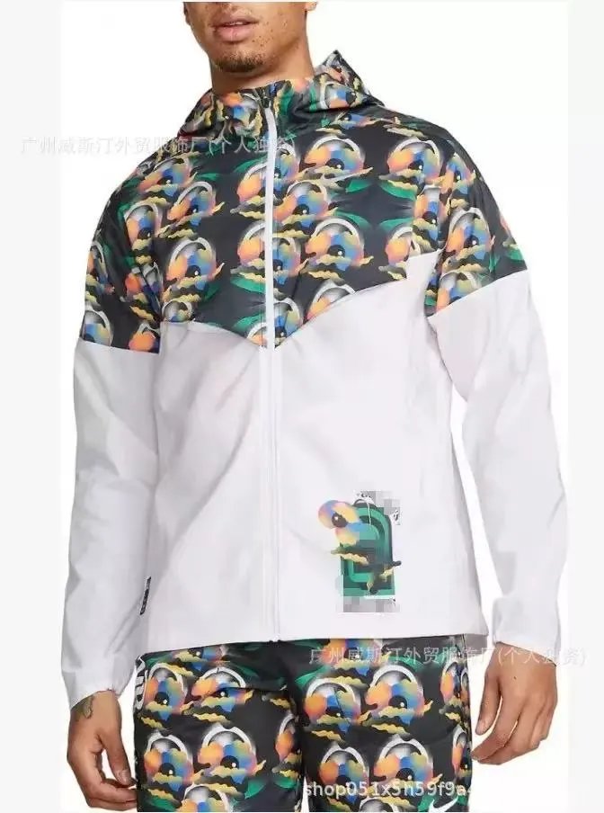 Unbranded Jackets Hooded zip-up sports jacket image 7