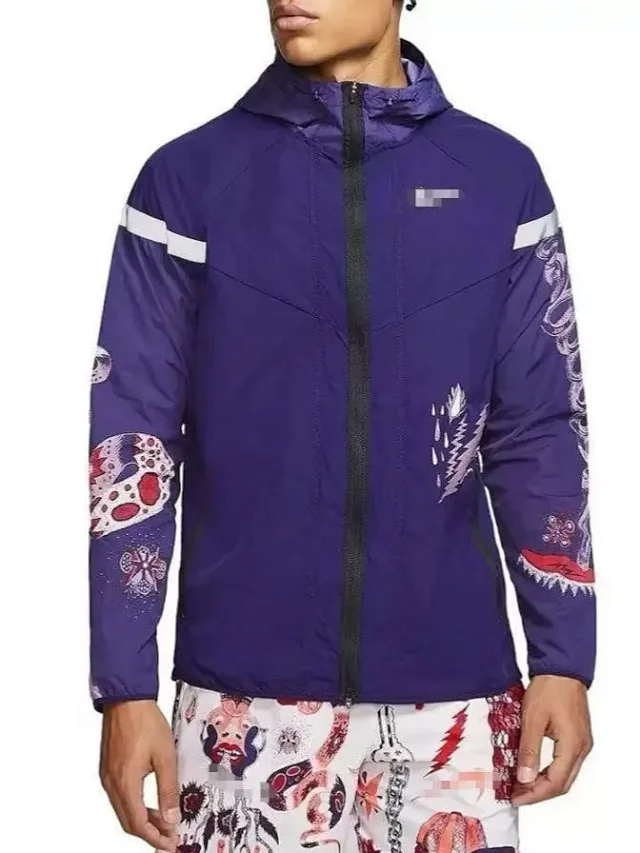 Unbranded Jackets Hooded zip-up sports jacket product detail image 8