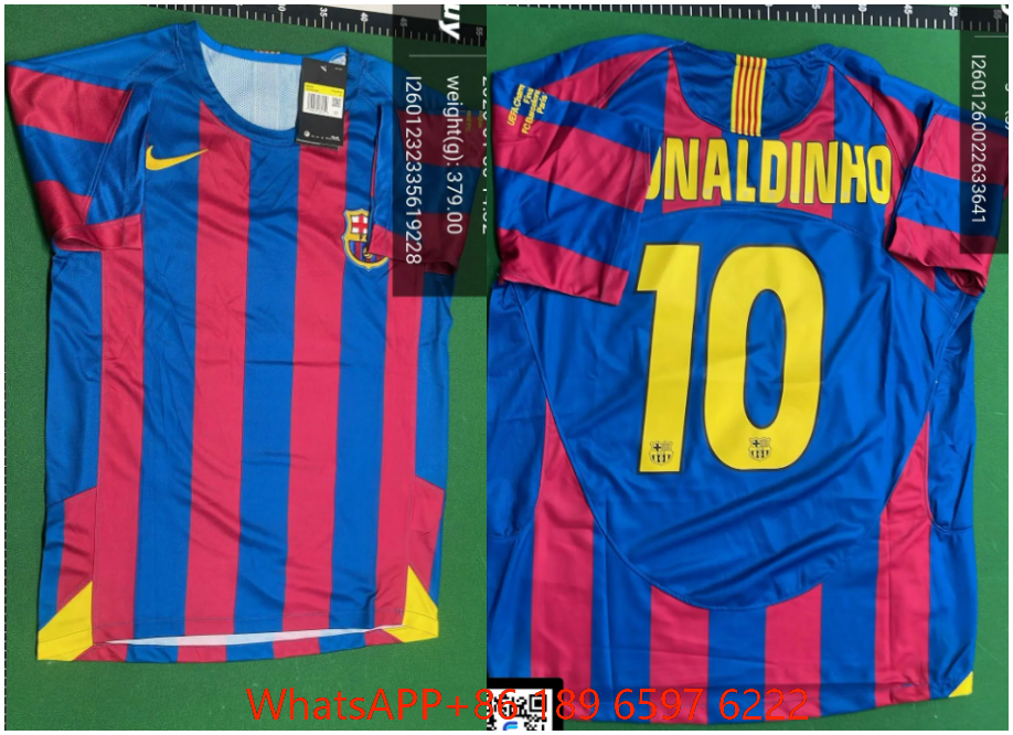 05-06 Barcelona home court (No. 10) (customized, non refundable, non exchangeable)