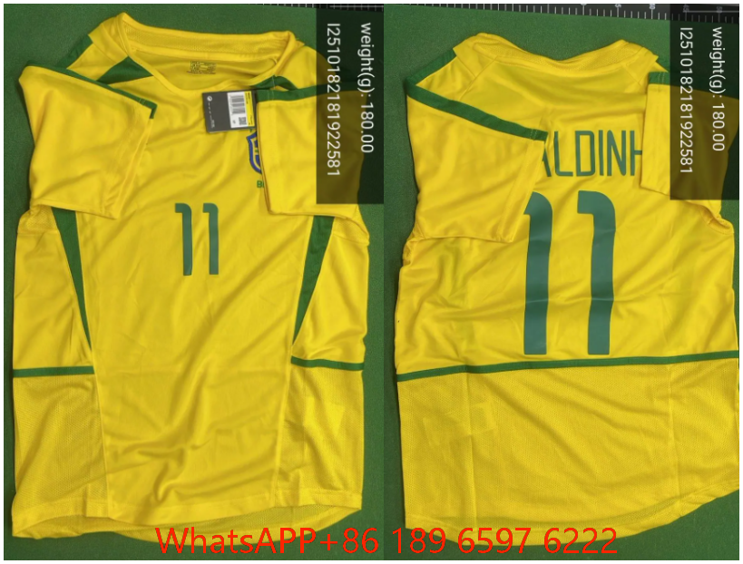 02 Brazil home court No.11 (customized, non refundable, non exchangeable)