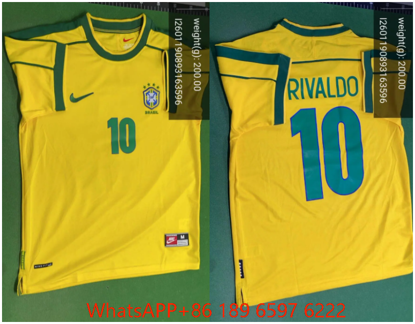 98 Brazil home court (No. 10) (customized, non refundable, non exchangeable)