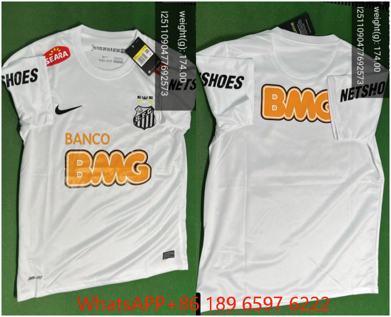 Orange advertisement Santos home short sleeved shirt (customized, non refundable, non exchangeable)