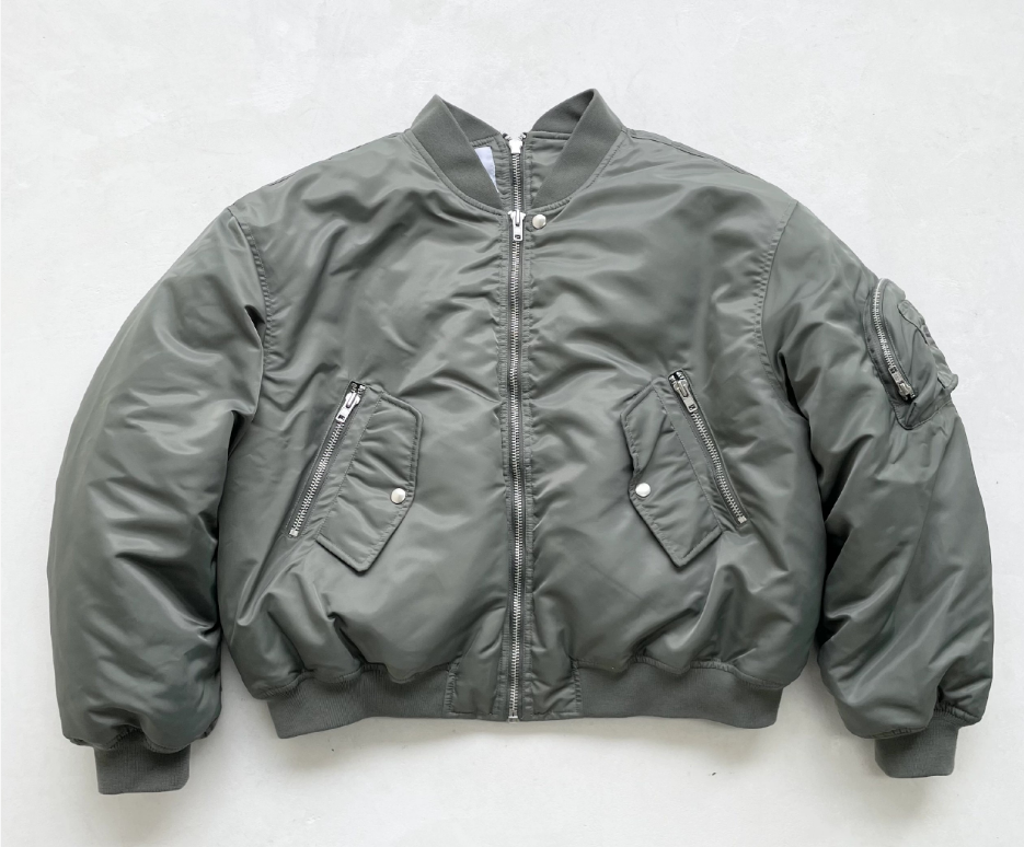 Dickies x Thrust Club Embroidered Denim Jacket Gray - 5