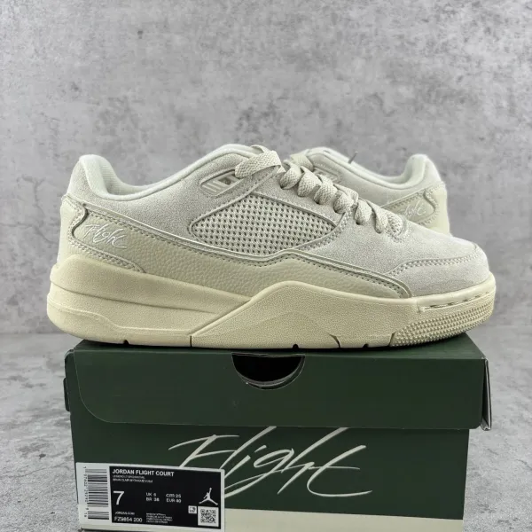 Air Jordan Flight Court Legend LT Brown / Beige Sneakers - 1