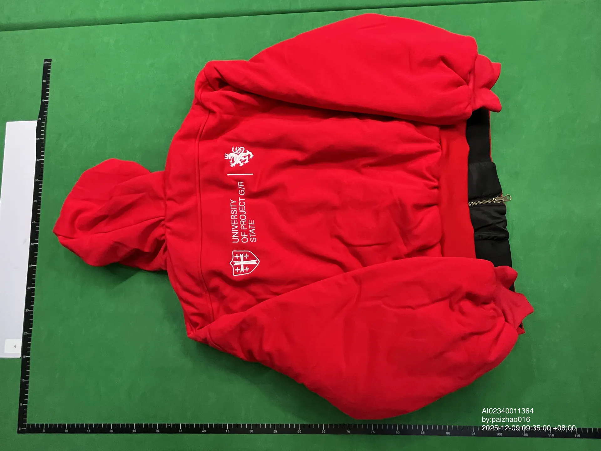 Thug Club Jackets Padded zip-up jacket with embroidered logo image 9