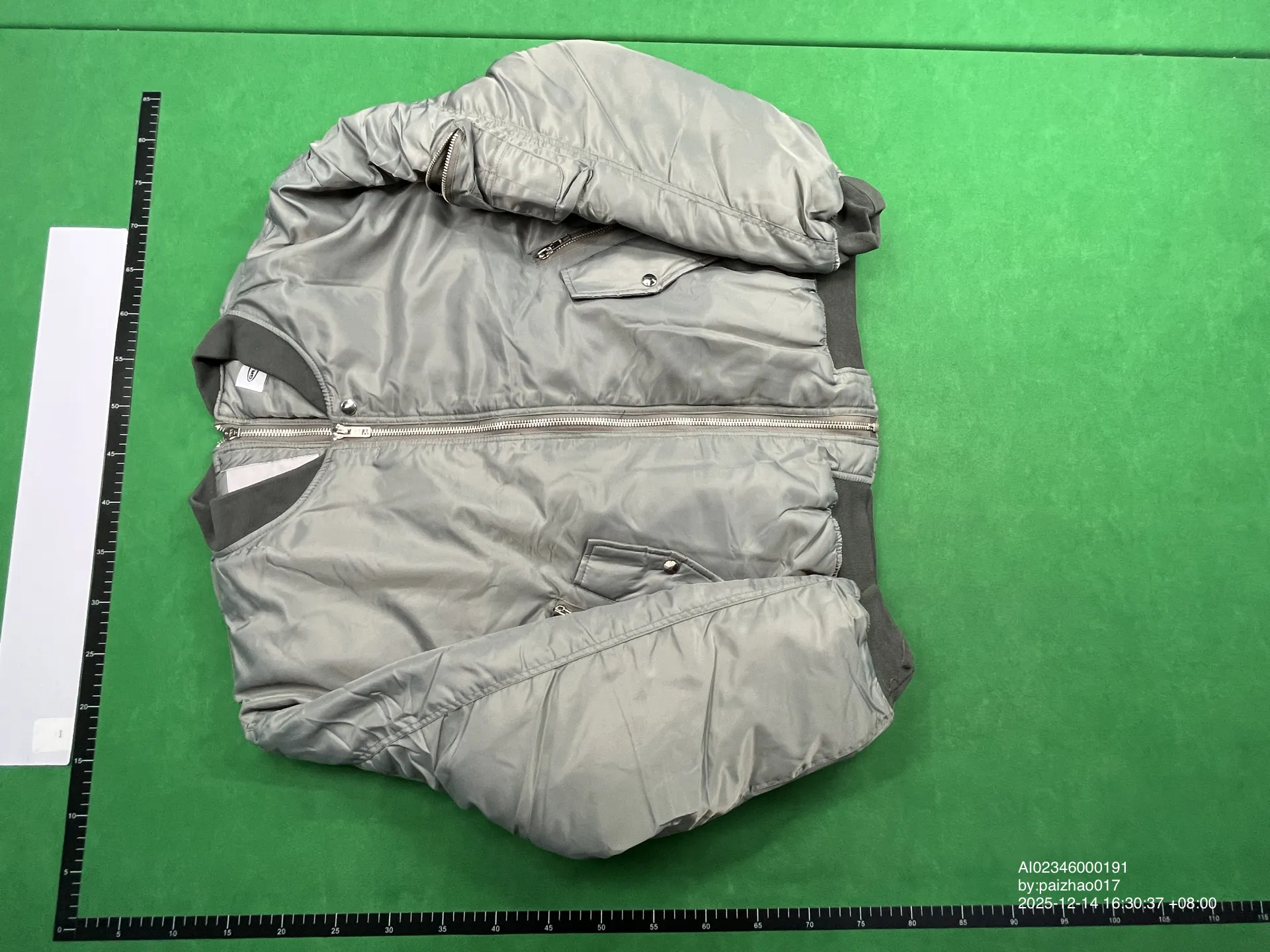 Thug Club Jackets Padded zip-up jacket with embroidered logo image 10