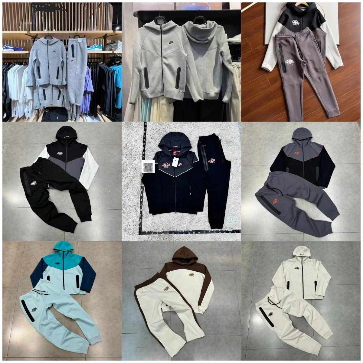 Hooded sweatshirt suit (TOP)