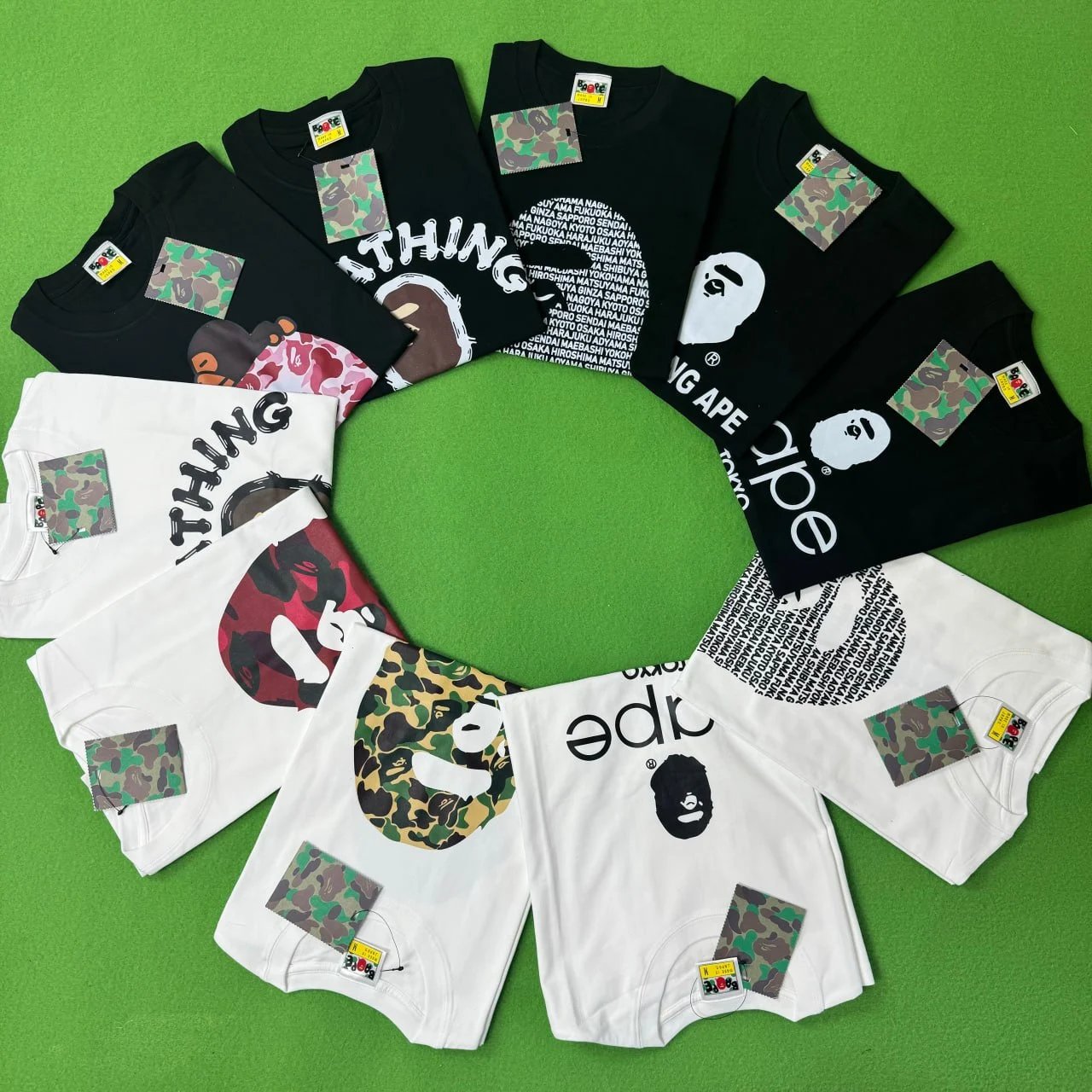 BAPE T-Shirt Collection