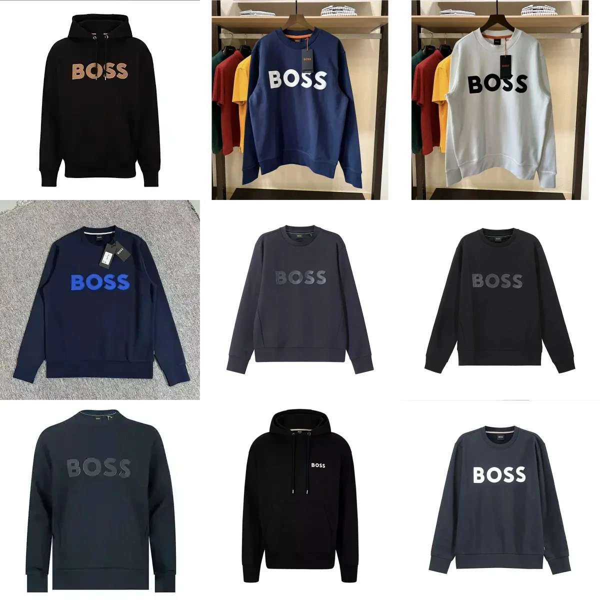 BOSS Logo Hoodies &a