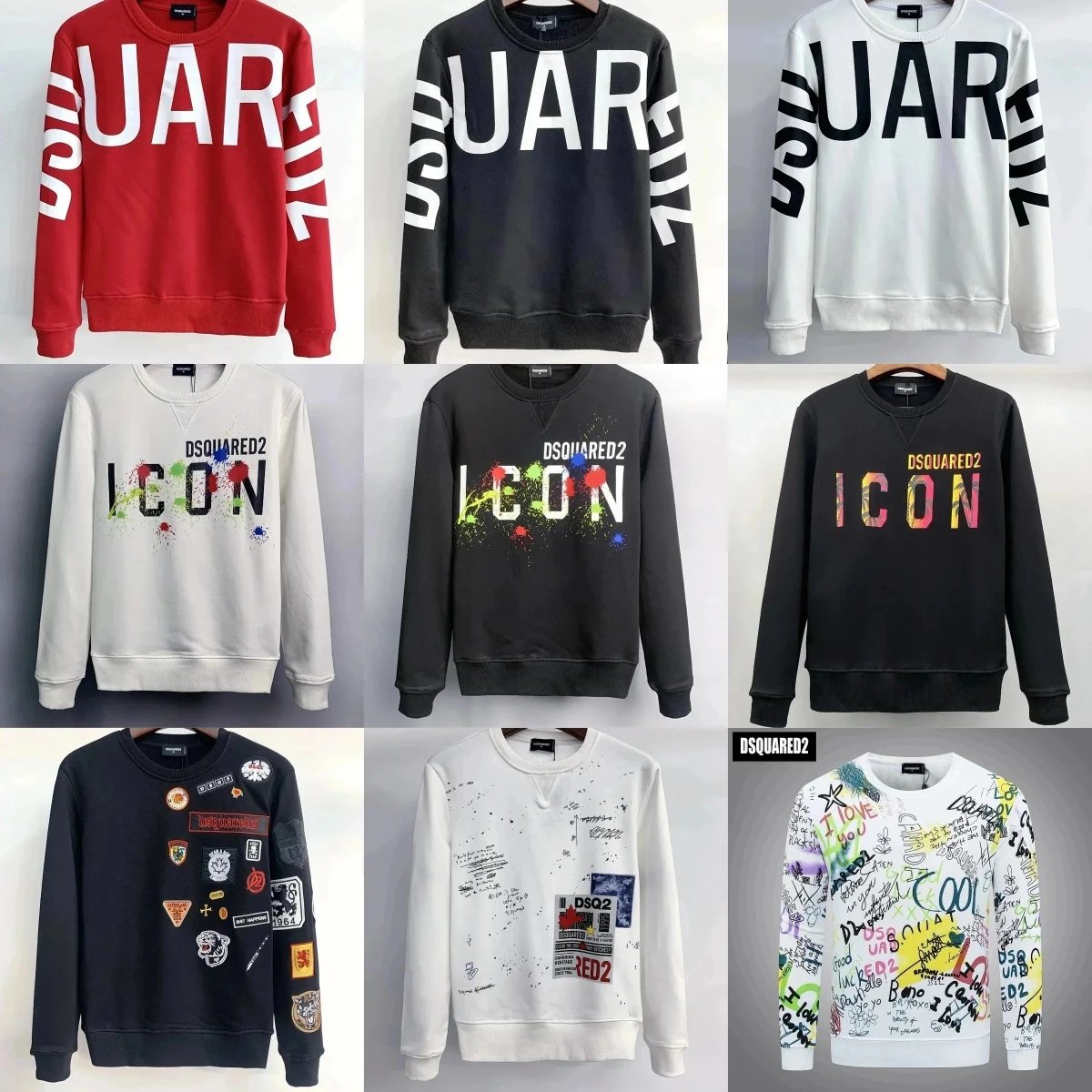 DSQUARED2 Icon Graphic Sweatsh
