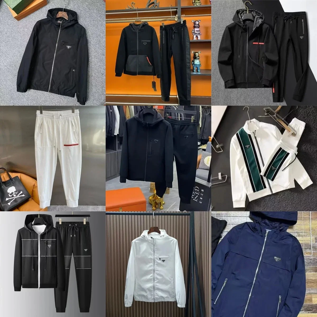 Prada jacket suit