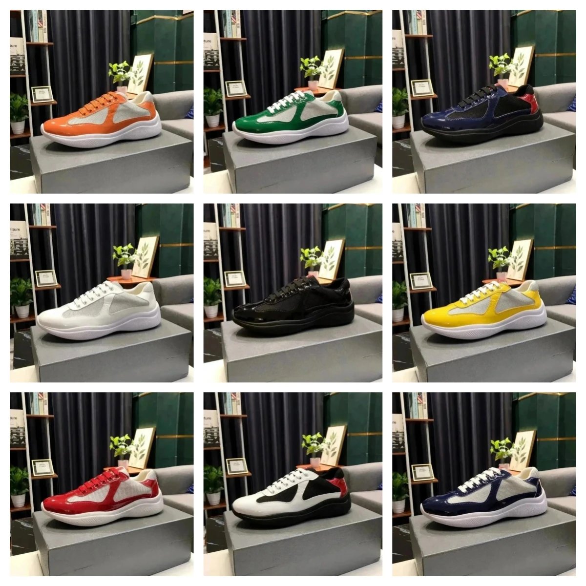 Colorful Sneakers in Various Styles