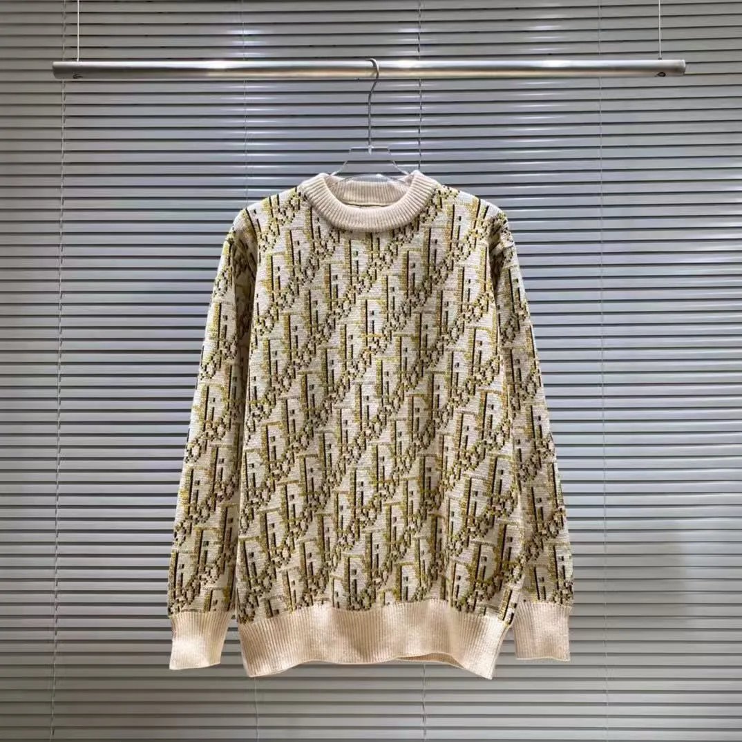 Balenciaga Knitwear Logo-print crewneck sweater — J-3