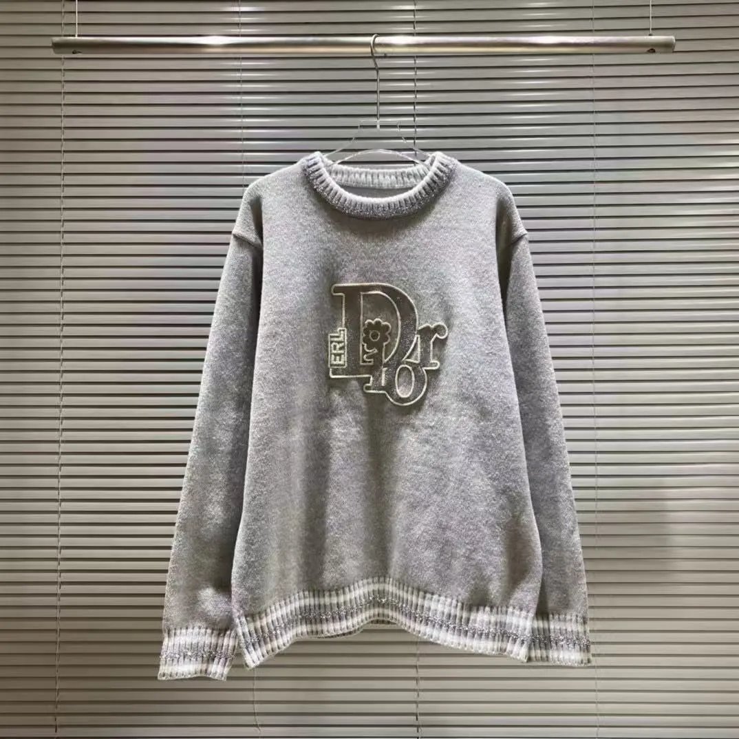 Balenciaga Knitwear Logo-print crewneck sweater image 12