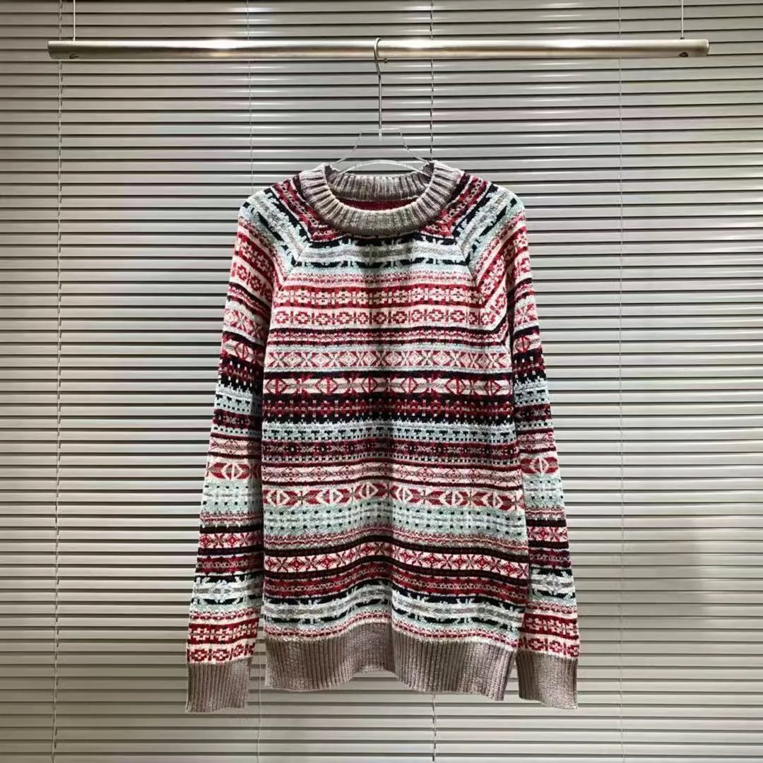 Balenciaga Knitwear Logo-print crewneck sweater — J-5