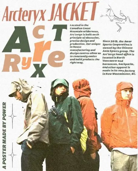 Arcteryx Jacket [35 styles]