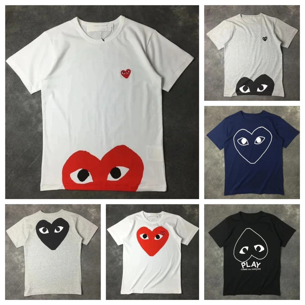 CDG PLAY T-shirt TEE