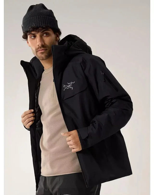 Arc'teryx Jackets Hooded zip-front outdoor jacket product detail image 5