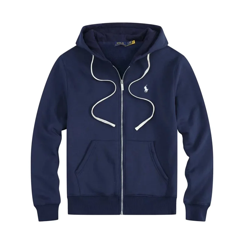 C.P. Company Hoodies & Sweatshirts Goggle-Lens Hood Full-Zip — Ralph Lauren - Blue with White Label