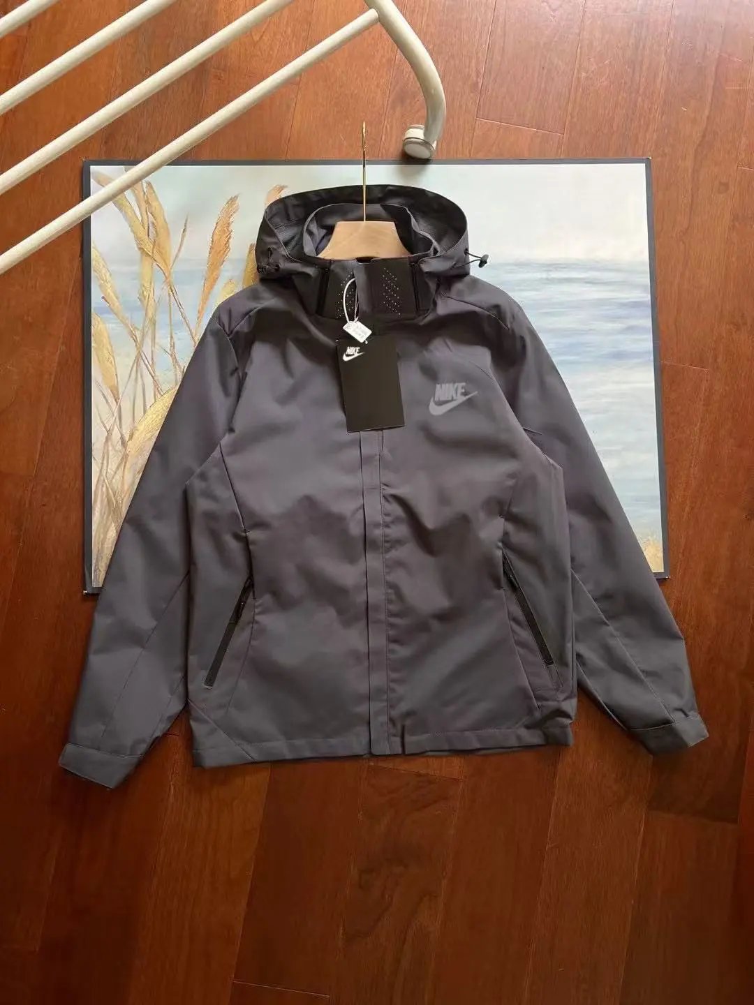 Nike冲锋衣-灰色