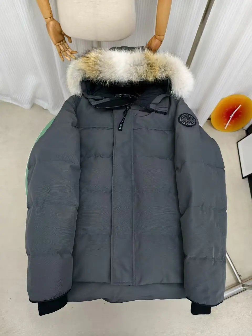 款式4-灰色-黑标