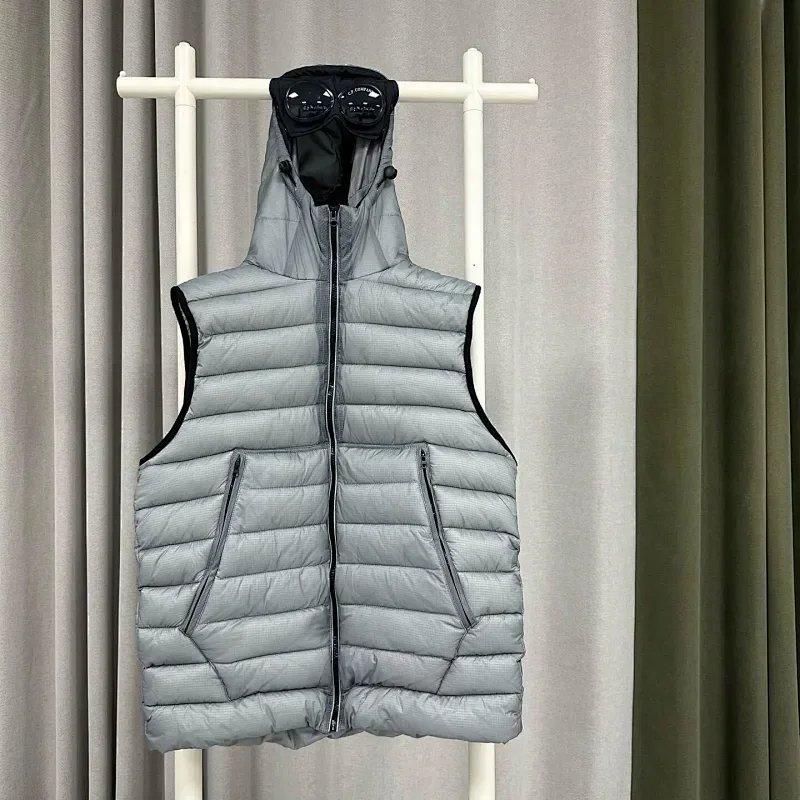 40 # hooded vest white