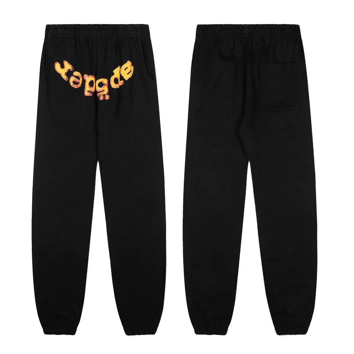 Black & Orange Sweatpants #3
