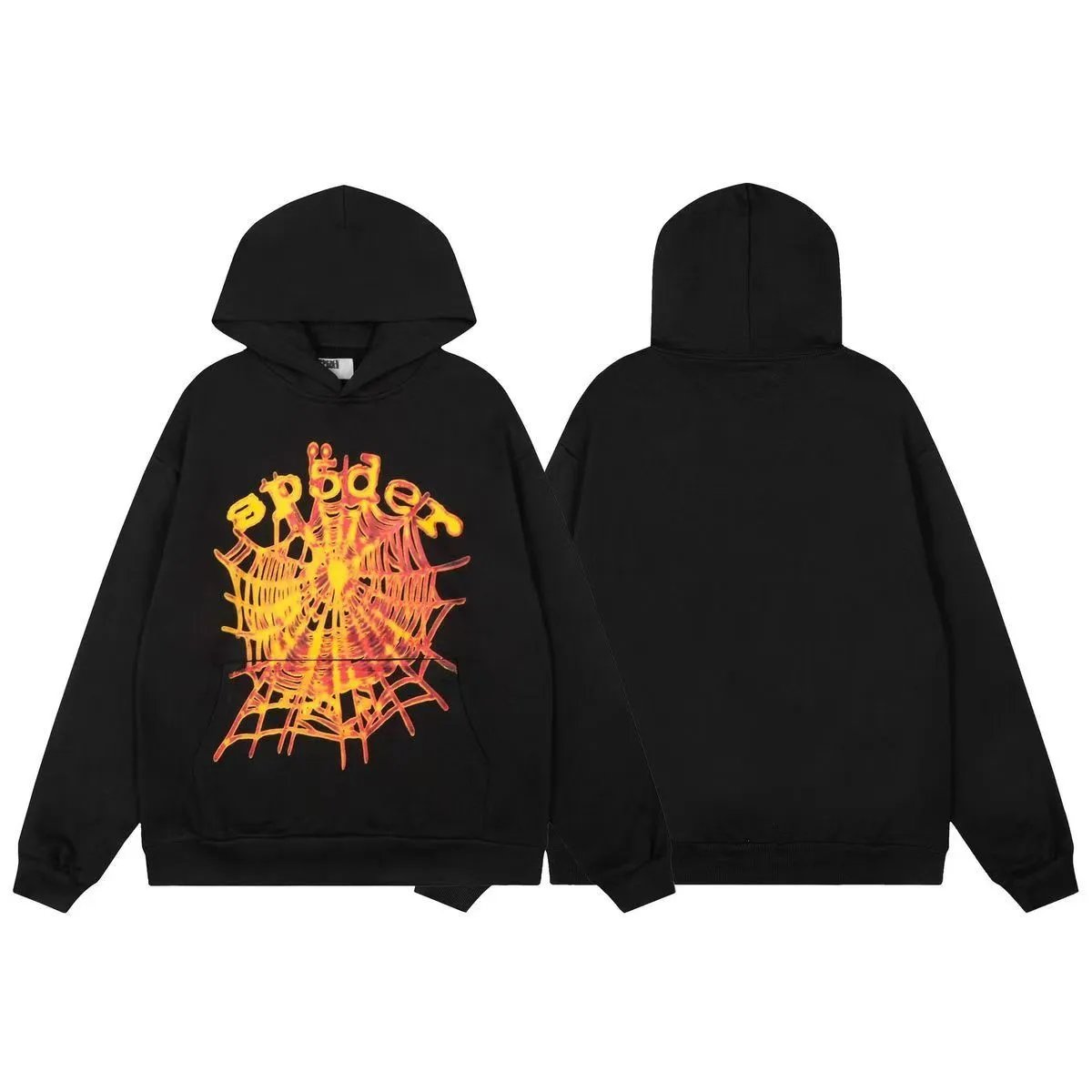 Black & Orange Hoodie #3